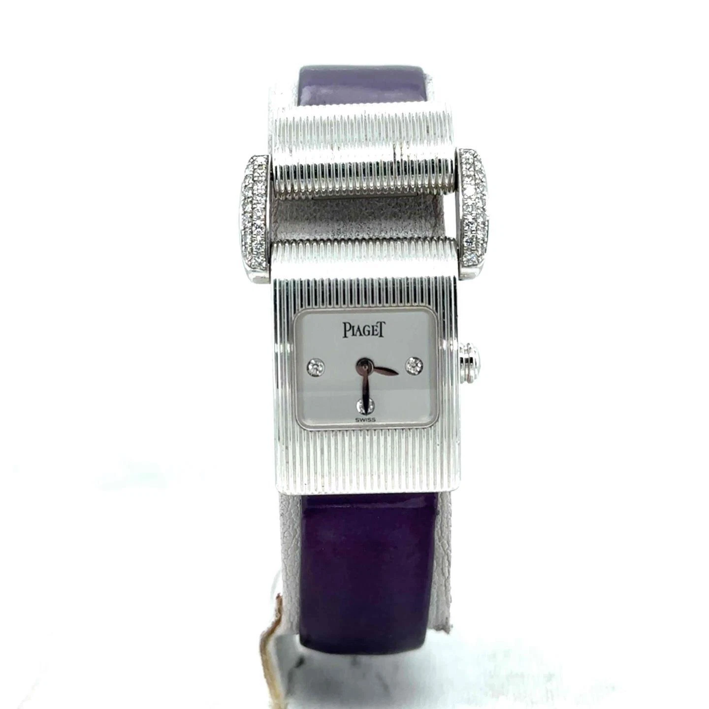 Piaget — Piaget Miss Protocole Quartz 17mm 18k White Gold Diamond Dial & Lugs Ladies 5222