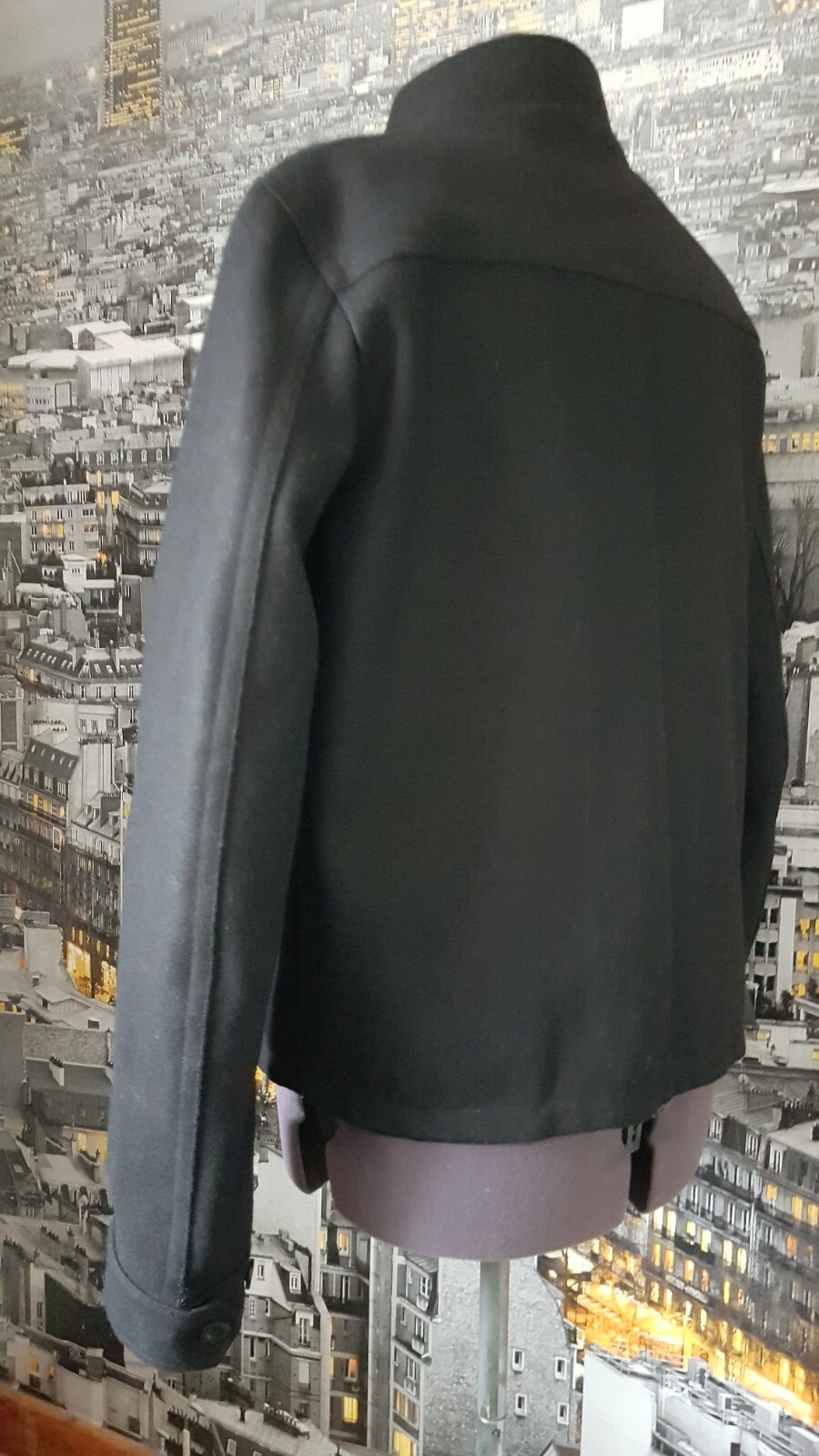 DKNY Reversible Wool Jacket L - image 2