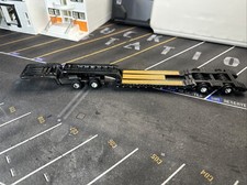 1/64 For DCP Truck 32 Tire custom made Murray Trailer with Jeep and Load (Black)