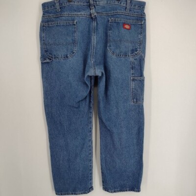Dickies Carpenter Relaxed Fit Distressed Stained Skate Jeans