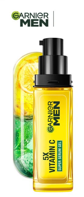 3 x GARNIER Masculino Turbo Brilhante Sérum Impecável Controle de Brilho Facial 40 ml. - Imagem 3 de 4