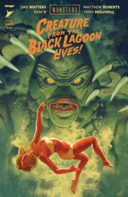 Universal Monsters Creature From The Black Lagoon Lives #3 (Of 4) Cover B Julian