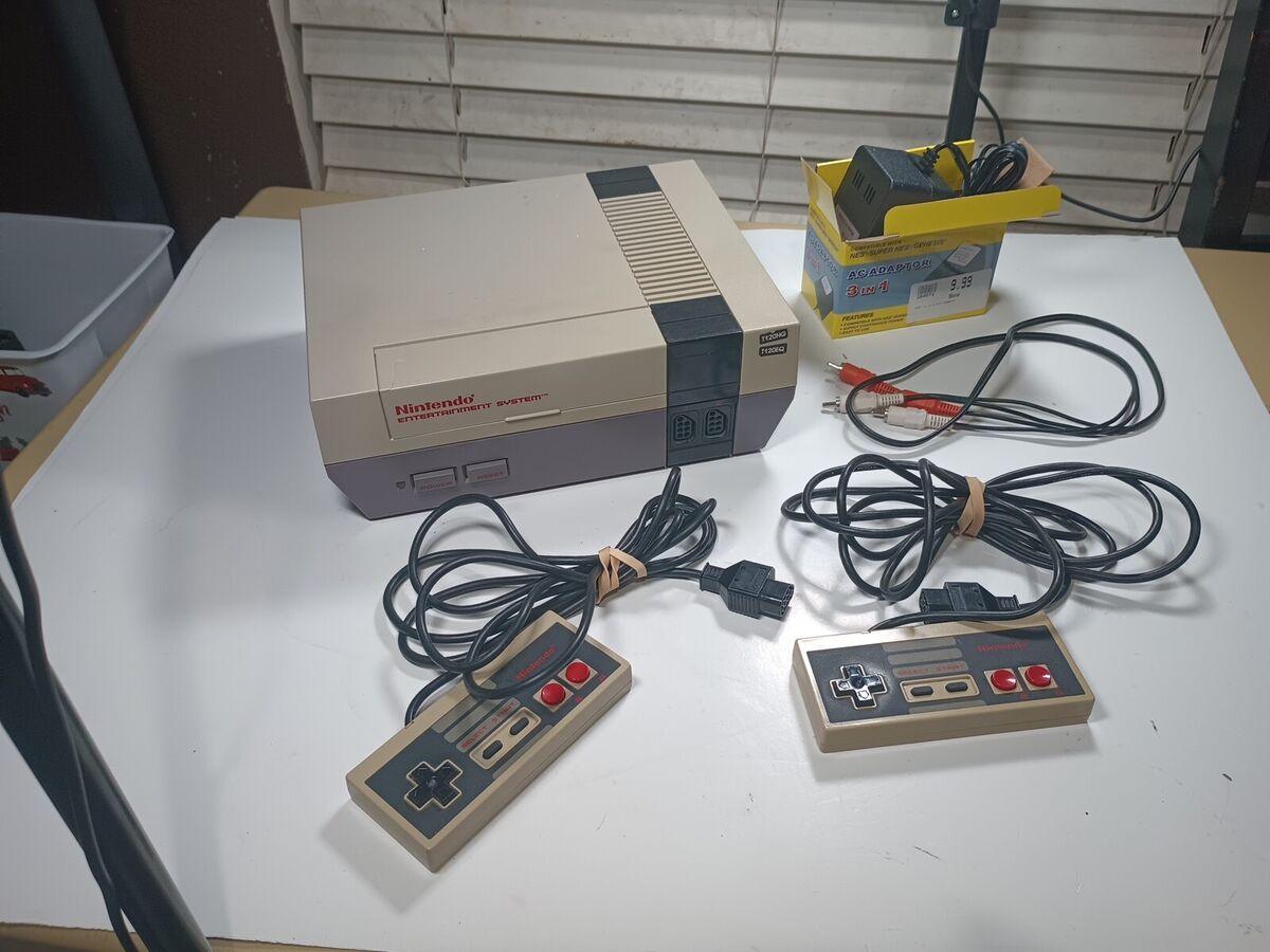 Nintendo Entertainment System Authentic NES 001 Console See Nintendo Entertainment System Authentic NES 001 Console See