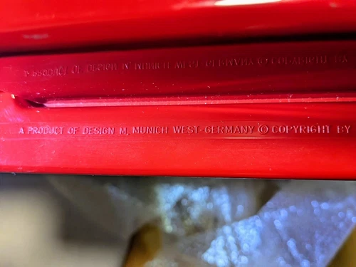 DOROTHEE BECKER & INGO MAUER 1969 "Vintage Uten Silo 2 " WALL STORAGE RED - Picture 8 of 8