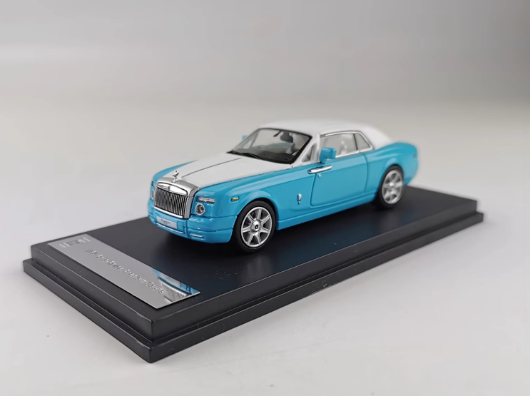 Rolls Royce Phantom 1:64 ミニカー 1/64 Rolls-Royce Phantom Coupe (White) Diecast Car Model