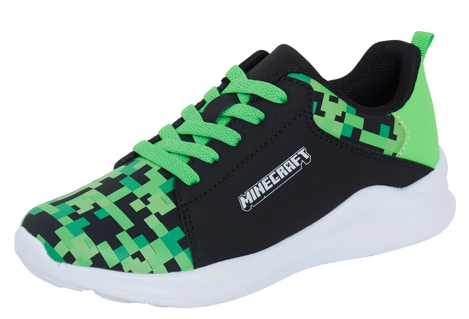 Boys Minecraft Trainers Kids Creeper Gamer Lightweight Sports Shoes Easy Fasten
Opens in a new windo