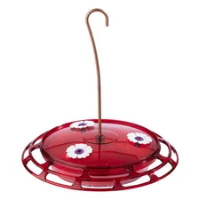 More Birds 3-in-1 Hummingbird Feeder, 6 oz Hummingbird , Red