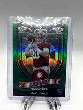 2021 Panini Prizm Draft Picks Mac Jones Collegiate #170 Green Alabama RC