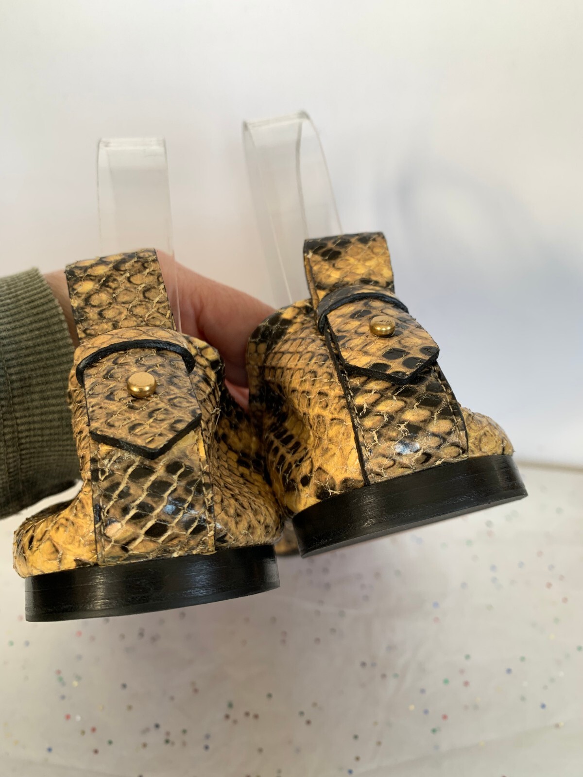 Frame Le Sunset Ballet Flats Python Multi Print B… - image 20