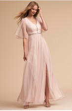 Anthropologie  BHLDN RIVOLI DRESS  SIZE 2 NEW PINK