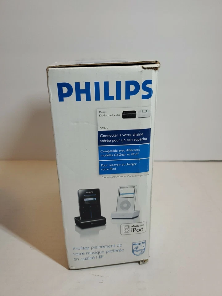Base de base de audio Philips DC276/37 para iPod and Go Gear Foto 4 de 4