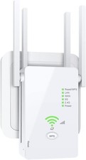 Upgrad 2023 AC1200M WiFi Extender with Ethernet Port, Full Coverage 8000sq.ft Wi