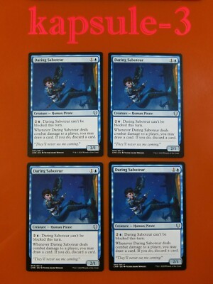 4x Daring Saboteur | Commander Legends | MTG Magic Cards | eBay
