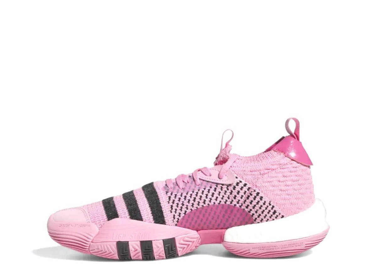 MEN'S ADIDAS BOOST TRAE YOUNG 2 PINK TRAP HOUSE BLACK