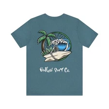 Outlaw Surf Skeleton Surf T-Shirt
