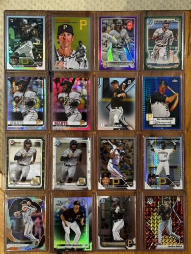 (56) Pittsburgh Pirates Chrome Rookie Lot w/ AUTOS / #d - Picture 3 of 24