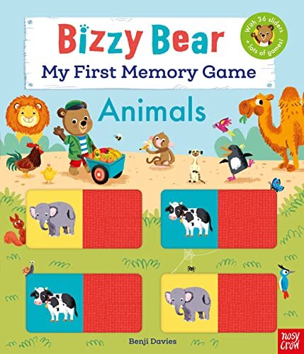 Bizzy Bear: My First Memory Game Book: Animals [Board book] Benji Davies