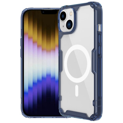 Nillkin Nature TPU Pro MagSafe Tough Case für Apple iPhone 14 Plus - Blau