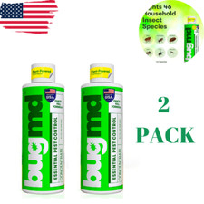 BugMD Pest Control Essential Oil Concentrate for Home Bed Bug Spray 3.7Oz 1-2PCK