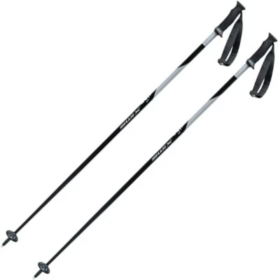 NEW 2024 Swix ski Poles Techlite SWIX Ski poles Alpine 115cm /46" black/Gr pair