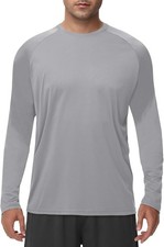 Long Sleeve Shirts for Men - Quick Dry Moisture Wicking UV UPF
