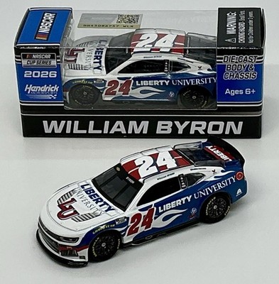 2026 1/64 #24 William Byron  Liberty University   Chevrolet Ltd. Edition SD Ship