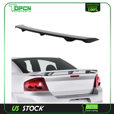 Spoiler Wing Fits Dodge Avenger 2008-2014 Rear Matte Black Abs New