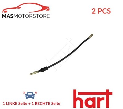 BREMSSCHLAUCH BREMSLEITUNG PAAR VORNE HART 219 916 2PCS H NEU OE QUALITÄT