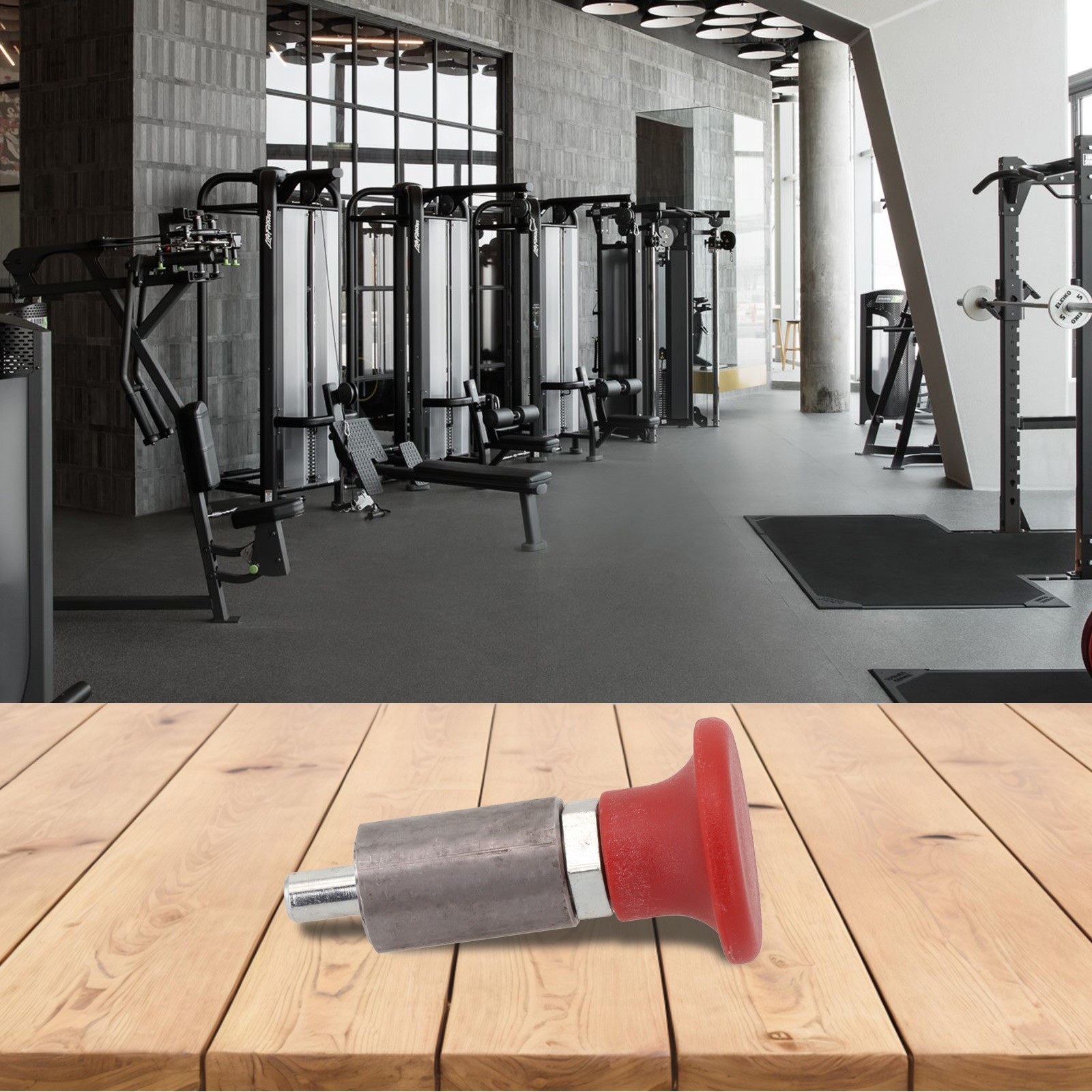 Accesorios de gimnasio Pin Fitness Pull Pin Material de acero Resistente y prác