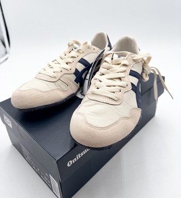 【NEW】Onitsuka Tiger SERRANO Birch/Peacoat Daily Sneaker (US 6.5) From US