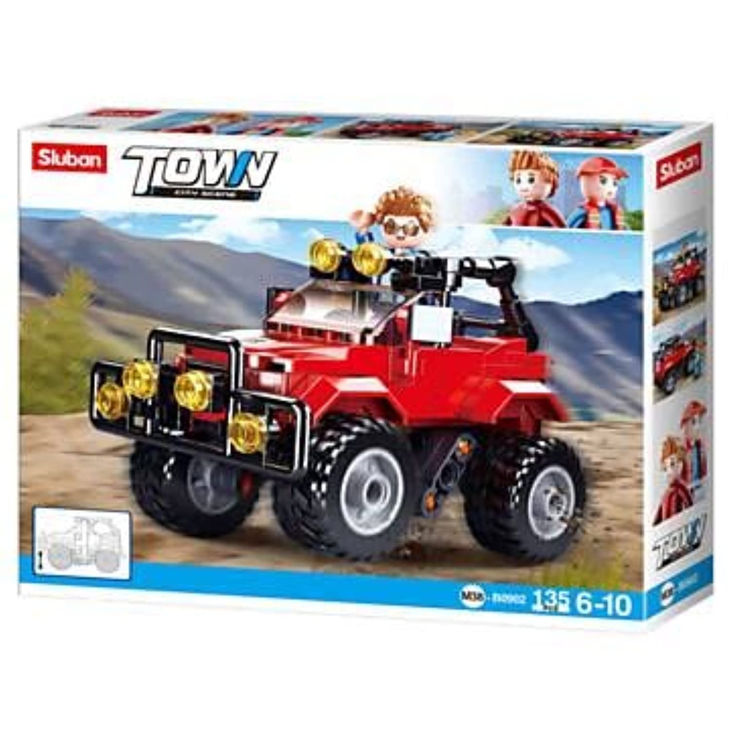 Offroad vehicle 135 parts 5090₽