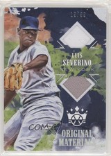 2018 Diamond Kings DK Originals Materials Holo Silver 19/99 Luis Severino 4h5