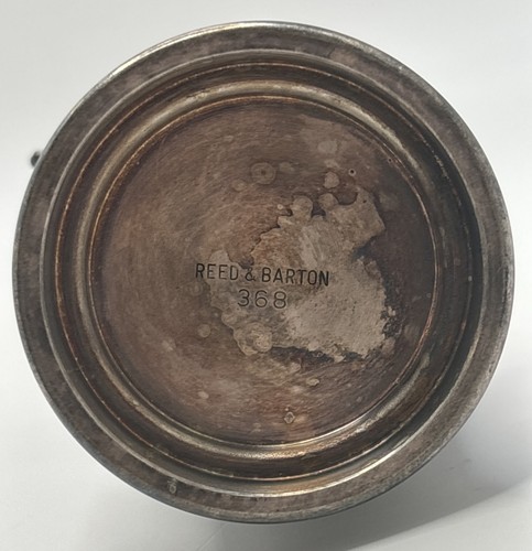 Vintage Reed & Barton Silver Plate Eagle Stamp Dispenser #368 - Picture 5 of 8