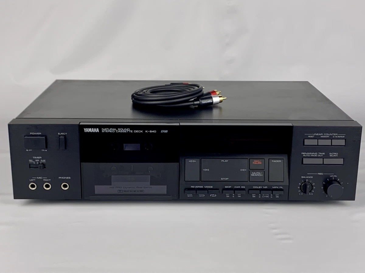 25+ Yamaha Cassette Player & Recorder Home Audio Cassette Tape