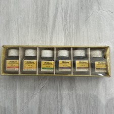 Vintage Pelikan Drawing Ink Lot Set 523 - 6 Pc. Made in Germany