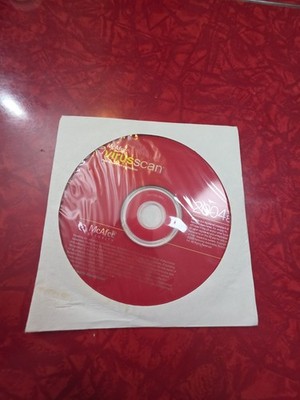 McAfee Virus Scan 2004 Version 8.0 Disc Only No Scratches 