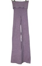 Aerie Knit Lounge Flare Sweater Pant Purple Extra Small XS