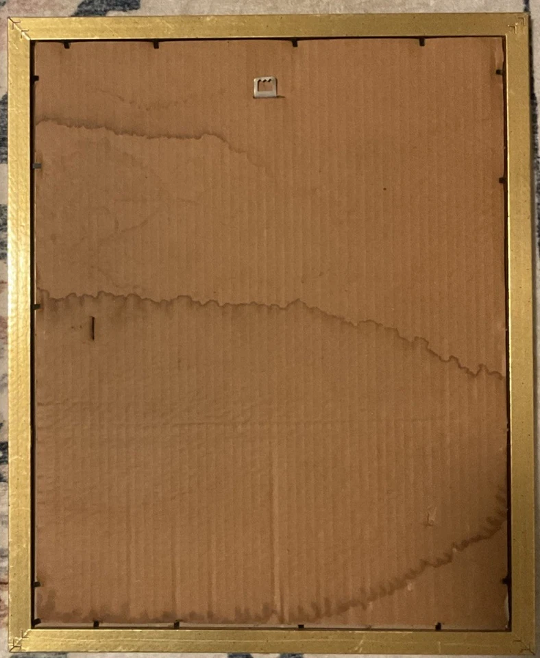 Рискованная гравюра в стиле ар-деко с названием «ПЕРСИДСКАЯ НОЧЬ» T. Anaw Hesser 1920-е 18 на 22 - Изображение 3 из 4