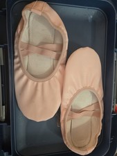Stelle Girls Ballet Shoes Soft Leather Pink Size 3 Big Kid