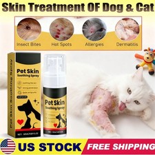 2025 New Pet Skin Treatment Spray for Dogs  Cats -Nature Soothing Solution 50ML
