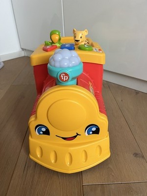 Fisher Price Little People Großer ABC Zug mit Tieren Tieger Giraffe Bar Papagei