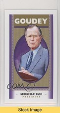 2019 Upper Deck Goodwin Champions Goudey Mini George HW Bush #G37 READ 6f8