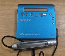 See Video Link! Sony MZ-R900 Minidisc Player / Recorder with RM-MC11EL Remote