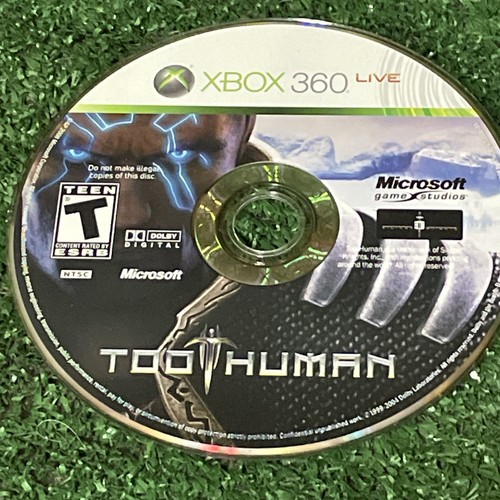 Too Human (Microsoft Xbox 360, 2008) Clean Tested Working Includes Manual - Picture 4 of 8