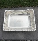VINTAGE 1934 ESTATE REED & BARTON STERLING SILVER BREAD TRAY 506 Grams #304