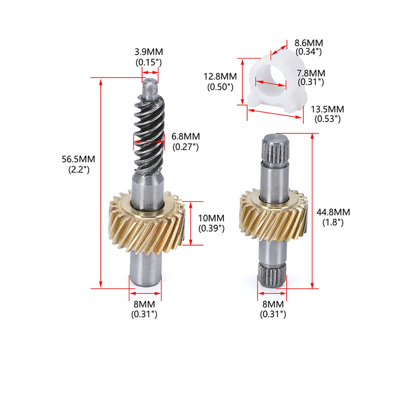 Convertible Car Top Latch Motor Gear Repair Kit For BMW E36 E46 E64 67618370816