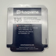 HUSQVARNA T35 REPLACEMENT SPOOL FITS T35 TAP ADVANCE TRIMMER HEAD- NEW