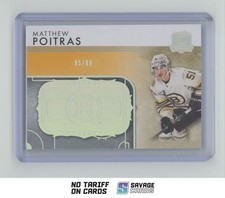2023-24 Upper Deck The Cup Rookie Rink Gallery Matthew Poitras /99 #RGMP-V2