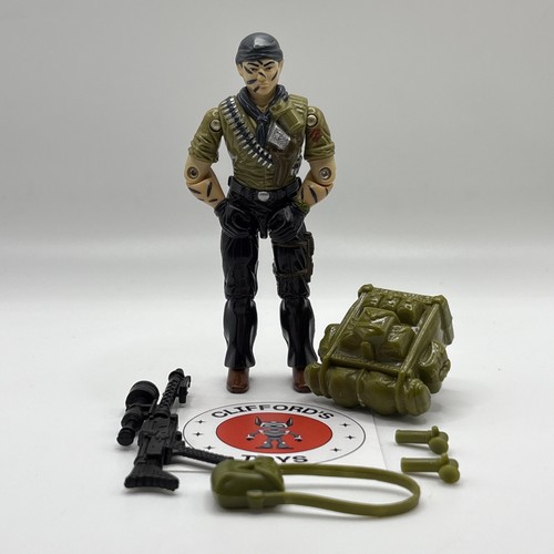 Vintage G.I. Joe Tunnel Rat (V1) 1987 Actionfigur 100% komplett Hasbro ARAH
