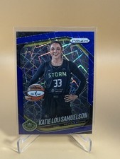 2025 Panini WNBA Prizm - Katie Lou Samuelson Blue Velocity #82 Seattle Storm